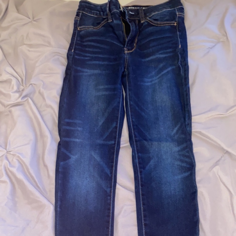 American Eagle Straight Leg Jeggings (dark blue)